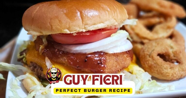 Guy Fieri Perfect Burger Recipe