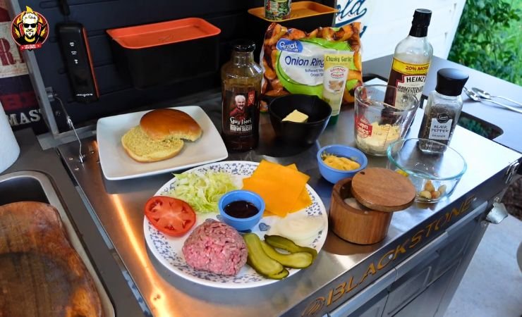 Ingredients for Guy Fieri’s Perfect Burger