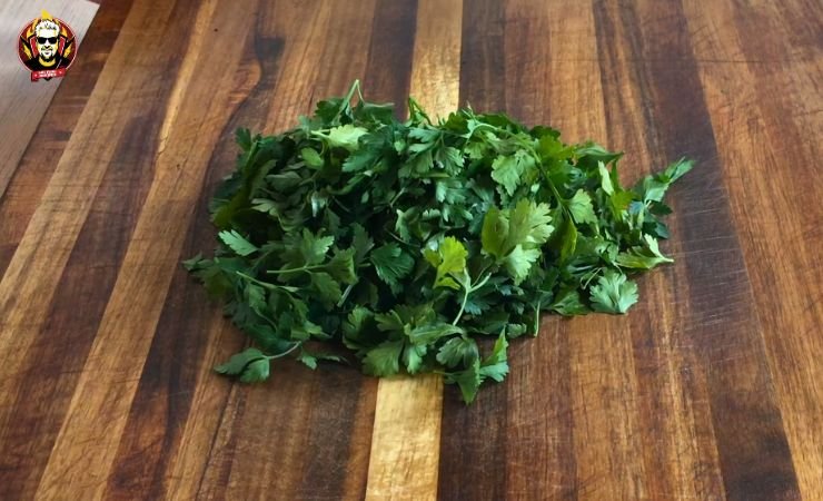 Chop the Fresh Herbs