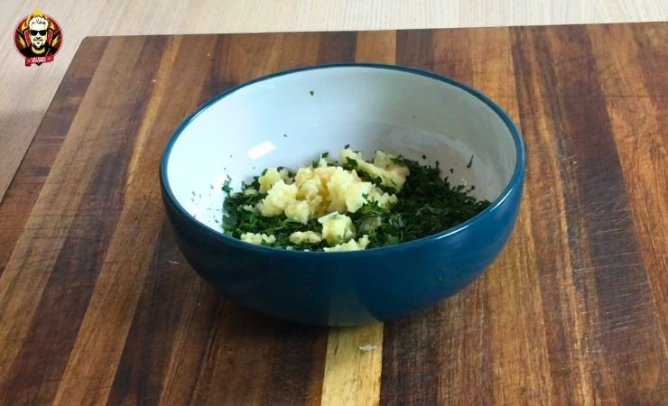 Chop the Vegetables and Garlic