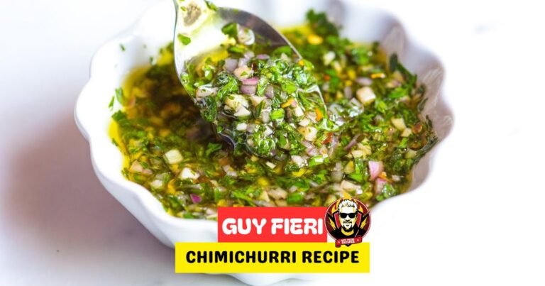 Guy Fieri Chimichurri Recipe