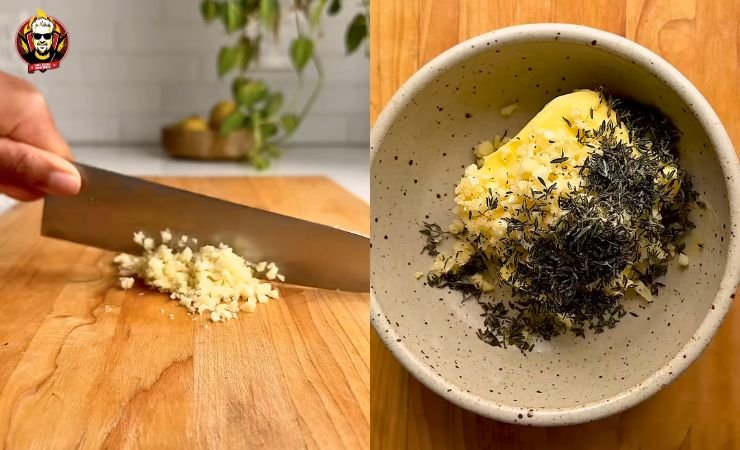 Mix the Garlic Herb Butter