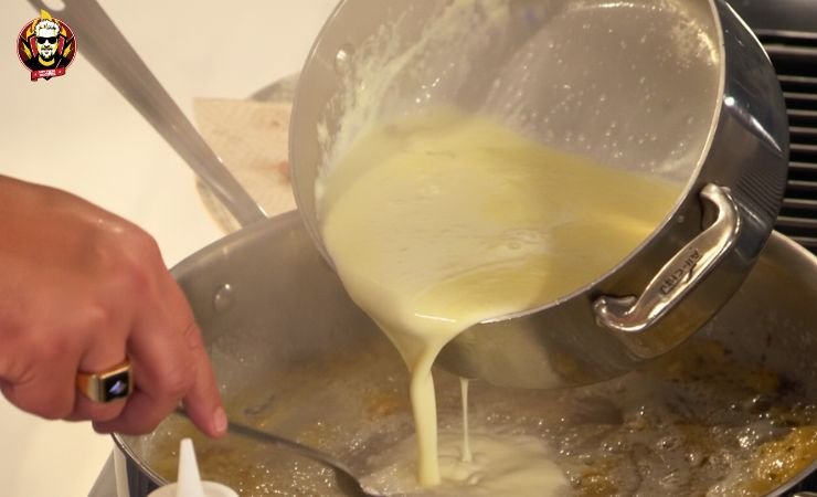 Cook the Bacon and Cream