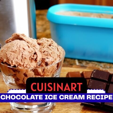 Cuisinart Chocolate Ice Cream Recipe