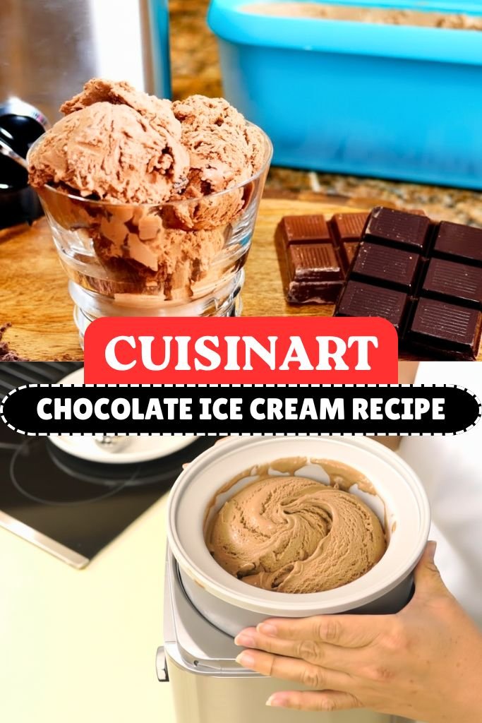 Cuisinart Chocolate Ice Cream Recipe
