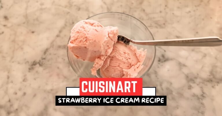 Cuisinart Strawberry Ice Cream Recipe