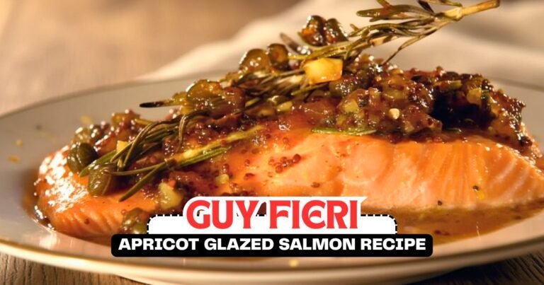 Guy Fieri Apricot Glazed Salmon Recipe
