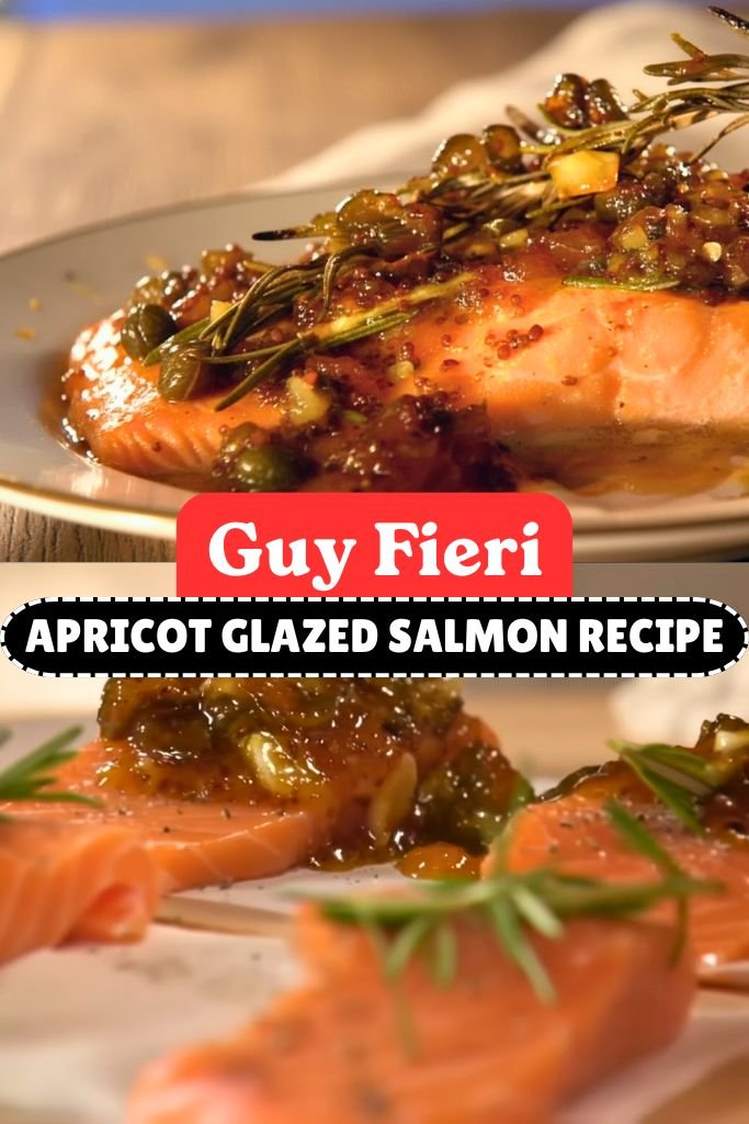 Guy Fieri Apricot Glazed Salmon