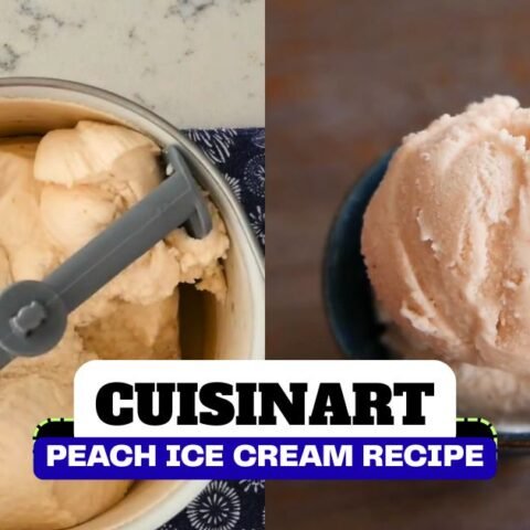Cuisinart Peach Ice Cream Recipe