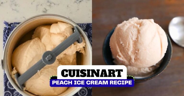 Cuisinart Peach Ice Cream Recipe