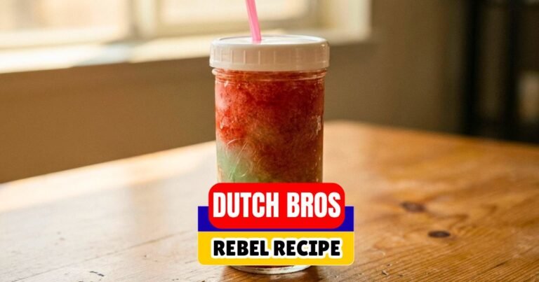 Dutch Bros Rebel Recipe