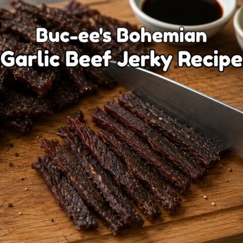Buc-ee's Bohemian Garlic Beef Jerky Recipe