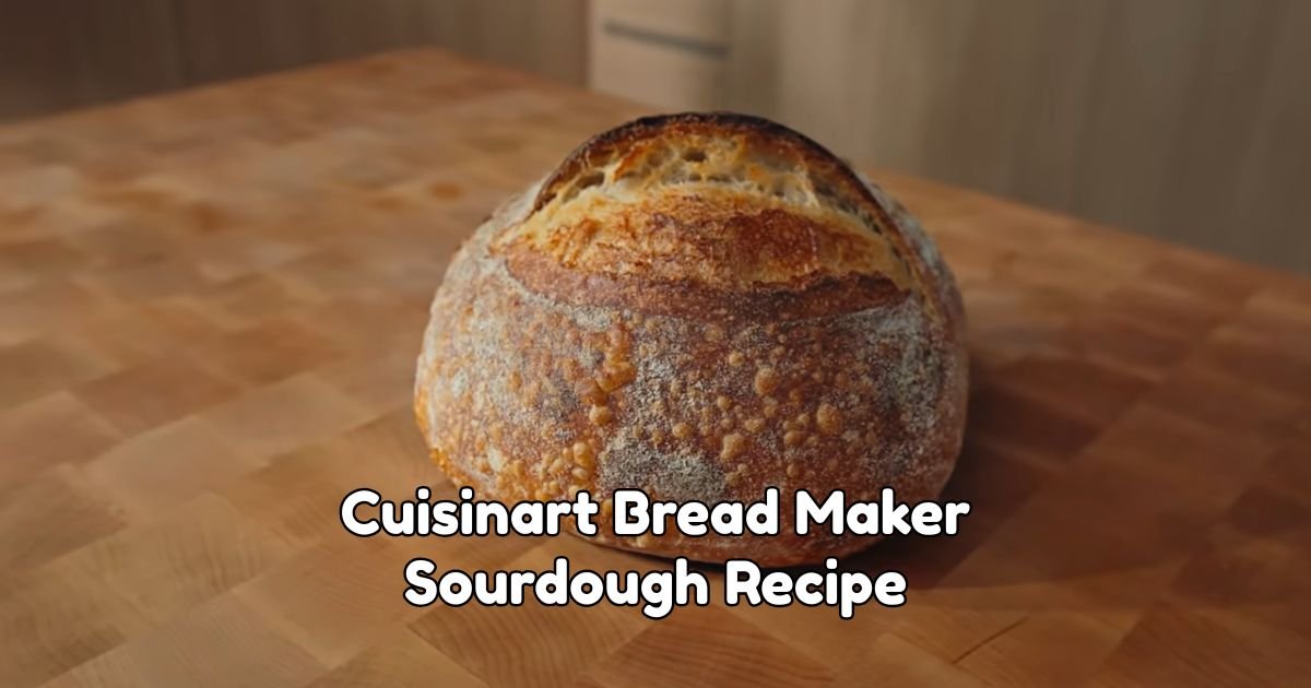 Cuisinart Bread Maker Sourdough Recipe