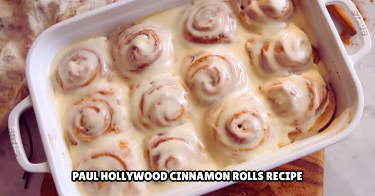 Paul Hollywood Cinnamon Rolls Recipe