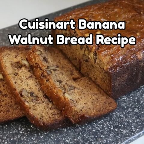 Cuisinart Banana Walnut Bread Recipe