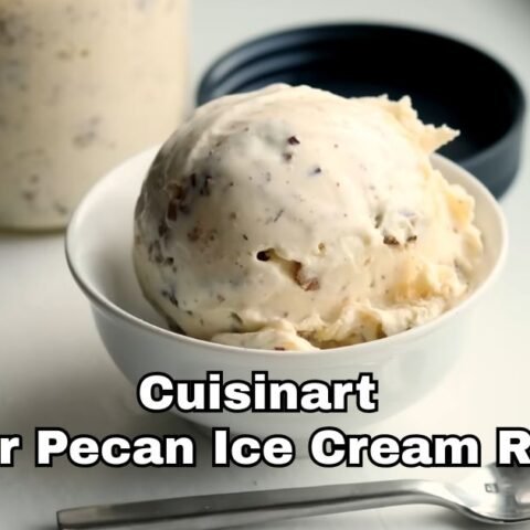 Cuisinart Butter Pecan Ice Cream Recipe