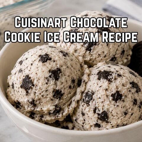 Cuisinart Chocolate Cookie Ice Cream Recipe
