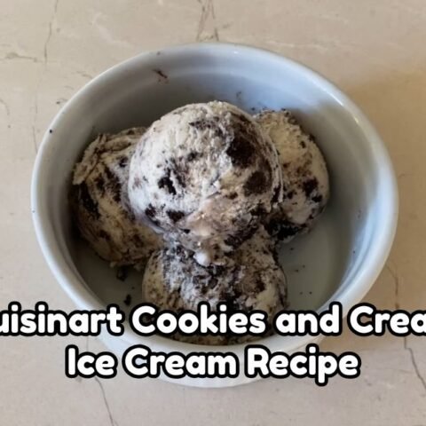 Cuisinart Cookies and Cream Ice Cream Recipe