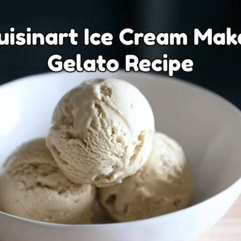 Cuisinart Ice Cream Maker Gelato Recipe