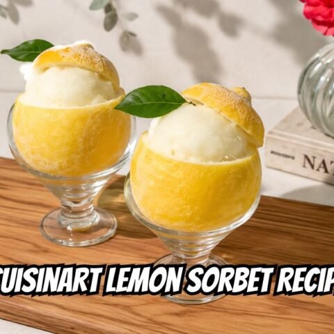 Cuisinart Lemon Sorbet Recipe
