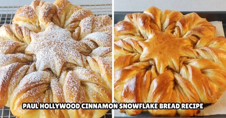 Paul Hollywood Cinnamon Snowflake Bread Recipe