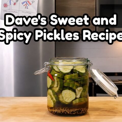 Daves Sweet and Spicy Pickles Recipe