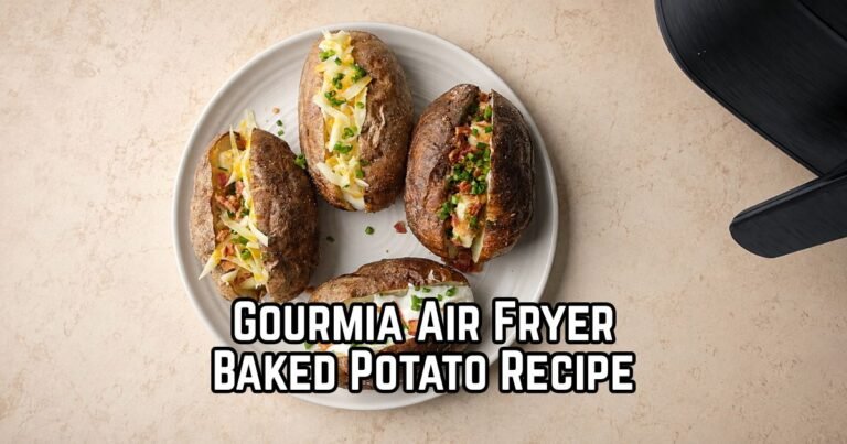 Gourmia Air Fryer Baked Potato Recipe