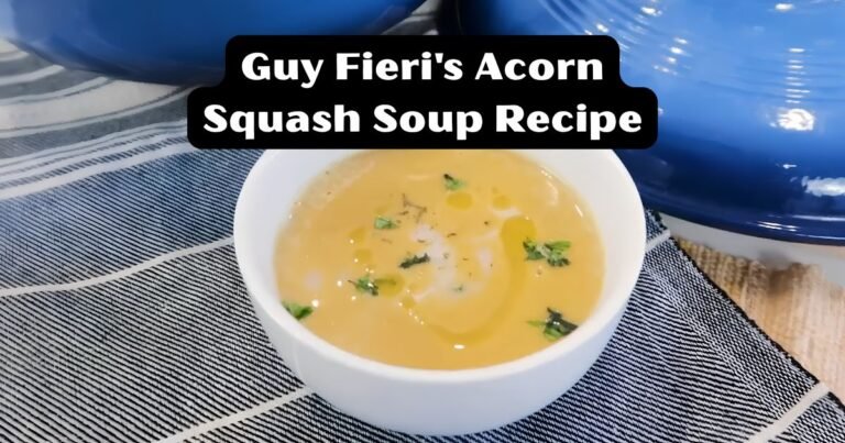 Guy Fieris Acorn Squash Soup Recipe