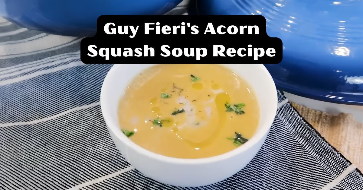 Guy Fieris Acorn Squash Soup Recipe