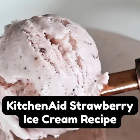 KitchenAid Strawberry Ice Cream Recipe