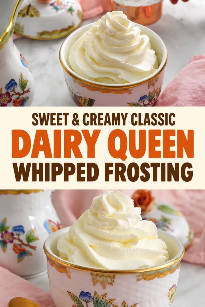 Dairy Queen Whipped Cream Frosting